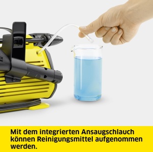 Aparat de curatat cu inalta presiune Karcher K 3 Horizontal Plus presiune max 120 bari debit 380 lh capacitate suprafata 25 m2h greutate 48 kg furtun  - Img 5