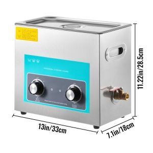 Aparat de curatat ultrasonic VEVOR 6L MH-031HJ cu functie de incalzire si timer - Img 8