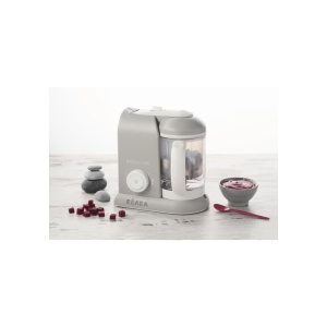 Aparat de gatit pentru bebelusi BEABA Babycook Solo 4 in 1, 1100 ml, gri - Img 2