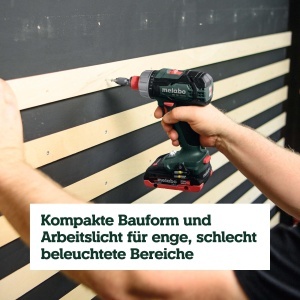 Aparat de gaurit cu acumulator Metabo BS 18 L Quick, 18V, 60 Nm - Img 4