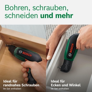Aparat de gaurit si insurubat Bosch IXO 8, 2.0 Ah, compact, cu accesorii - Img 6