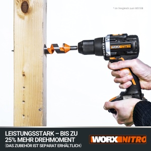 Aparat de gaurit si insurubat WORX WX102.9, 20V, motor fara perii - Img 3