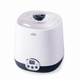 Aparat de iaurt Lacor 69345, 1L, timer 48 ore, alb