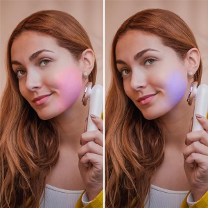 Aparat de masaj facial Cecotec Bamba FaceCare LightSonic, 3 moduri, tehnologie ionica, tehnologie EMS de electrostimulare, 5 niveluri de intensitate, ecran LCD, 60 de minute de viata a bateriei - Img 5