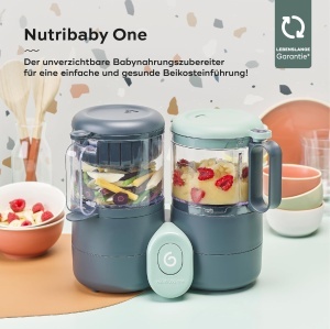 Aparat de preparare alimentara Babymoov Nutribaby One, 2 l, 4 in 1, capacitate mare - Img 2