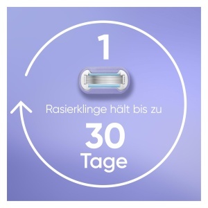 Aparat de ras Gillette Venus Extra Smooth Swirl 3 rezerve maner flexibil si suport pentru dus - Img 4