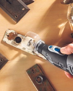 Aparat de taiat Dremel 550 cu protectie confortabila, usor de utilizat - Img 5