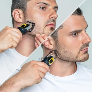 Aparat de tuns barba Wahl Extreme Grip, Aparat de tuns barba pentru barba, Aparat de tuns barba pentru barba, Cutter barba, Aparat de tuns fara fir, Set de ingrijire pentru barba, Ingrijire barba pentru barba, Lame de taiere de precizie - Img 5