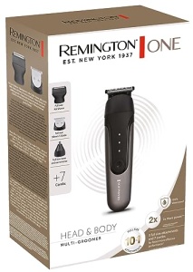 Aparat de tuns si aparat de tuns barba Remington ONE [inclusiv 10 capete/piepteni cu clema] Aparat de tuns parul, aparatul de tuns barba, aparatul de tuns corpul/nas si urechile (rezistent la apa, litiu) Aparat de tuns plin PG760 - Img 15