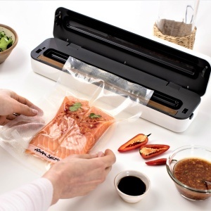 Aparat de vidat FoodSaver Everyday VS0290X, compact, usor de utilizat, cu 5 pungi - Img 7