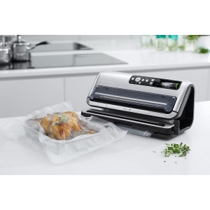 Aparat de vidat FoodSaver FFS006X, automat, cu role si 5 saci, argintiu - Img 7