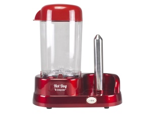 Aparat hot dog Beper P101CUD501, 350W, ABS, rosu - Img 2