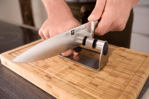 Ascutitor de cutite ZWILLING TWINSHARP Select, 2 module, argintiu - Img 3