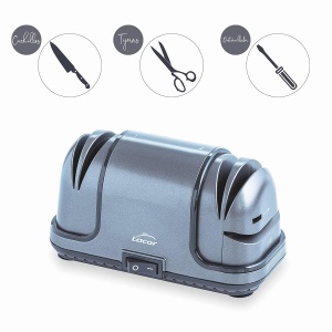 Ascutitor electric Lacor TitanPRO, design metalic, pentru cutite si unelte - Img 4