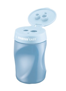 Ascutitor ergonomico STABILO EASYsharpener 3 in 1 pentru creioane si carioci - Img 3