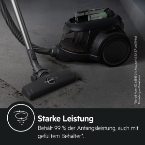 Aspirator AEG AL61C2OKO, 550W, 1.6L, Fara sac, Negru - Img 4