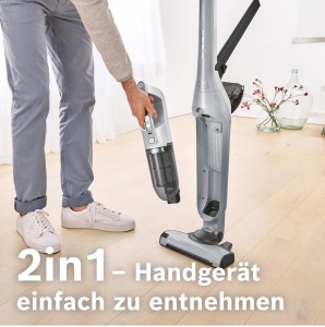 Aspirator Bosch Flexxo 2in1 BBH3K2801, kabellos, putere mare, durata 55 min - Img 2