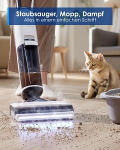 Aspirator cu aburi Tineco Floor ONE S7, 3-in-1, tehnologie HyperSteam, auto-curatare - Img 2