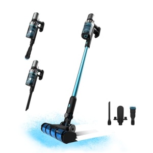 Aspirator cu matura fara fir Cecotec Conga Rockstar 2500 Thunder Jalisco. 400 W, 30 kPa si 122 AW, 65 de minute de autonomie, motor digital, tub rigid si perie Jalisco. - Img 1