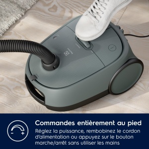 Aspirator cu sac Electrolux EB61C4OG Ocean Green performanta ridicata accesorii incluse - Img 4