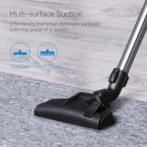 Aspirator cu sac fara filtru EUREKA WhirlWind, 3.7 kg, 960 W, albastru - Img 2