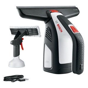Aspirator de geamuri Bosch GlassVAC Solo Plus fara fir autonomie lunga tehnologie Bosch Wiper Blade