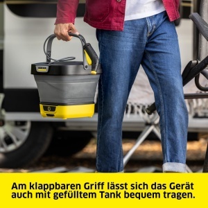 Aspirator de presiune portabil Karcher OC 3 Foldable PJ, acumulator Li-Ion, capacitate 8 l - Img 5