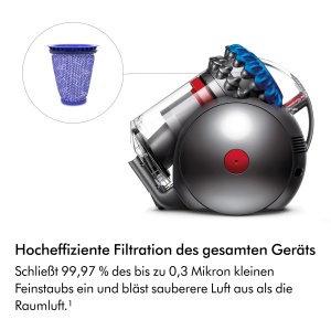 Aspirator Dyson Big Ball Absolute 2, 180 Air Watt, cu filtru lavabil - Img 3