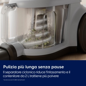 Aspirator Electrolux Animal 500 EL51A2UG TurboTextile Recipient 2L Gri Raza 9m - Img 8
