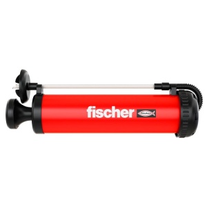 Aspirator manual fischer AB G pentru curatarea gaurilor, putere mare, rosu