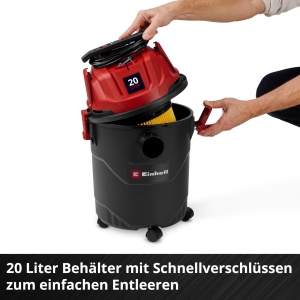Aspirator multifunctional Einhell TC-VC 2045 850W 20L functie suflare - Img 6