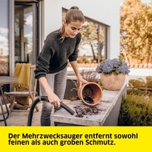 Aspirator multifunctional Karcher WD 3 P V-19420, 1000 W, 19 L, cu functie de suflare - Img 2