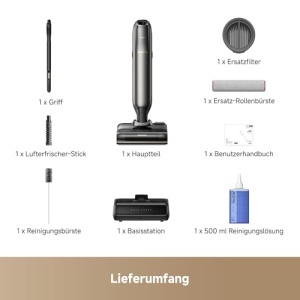 Aspirator multifunctional Mova M50 Ultra 22000Pa curatare umeda si uscata maner pliabil si extensibil - Img 10