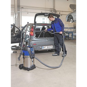 Aspirator Nilfisk AERO 31-21 PC INOX, 30L, putere mare, culoare albastra - Img 3