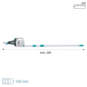Aspirator pentru piscine Intex (28628), acumulator Ni-MH, 2.80m, cu 2 perii - Img 7