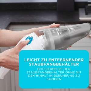Aspirator portabil BLACKDECKER dustbuster 3.6V, kabellos, usor, ergonomic - Img 4