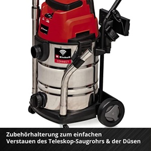 Aspirator profesional fara fir Einhell TP-VC 36/30 S Auto-Solo Power X-Change (Li-Ion, 36 V, functie de conectivitate cu pornire automata, functie ECO/BOOST, fara baterie si incarcator) - Img 11