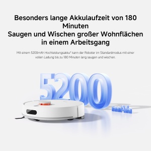 Aspirator robot Xiaomi H40 10000Pa navigare LDS auto-golire control prin aplicatie - Img 10