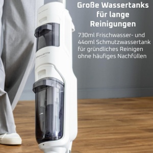 Aspirator Rowenta X-Clean 5 GZ5557EE, 2-in-1, 50 min autonomie, alb - Img 10