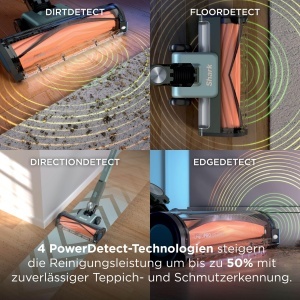 Aspirator Shark Detect Speed Clean Empty Pet Pro, 60 min autonomie, auto-vidanjare, salbeigrau - Img 8