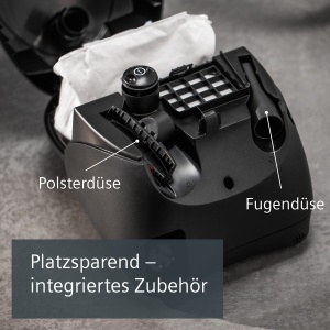Aspirator Siemens VS06B112A, 700 W, negru, cu filtru de igiena - Img 5