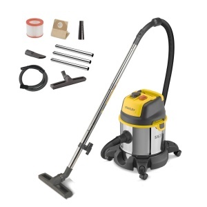 Aspirator Stanley SXVC20XTE 1400W 20L Functie Uscare si Suflare