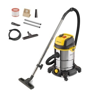 Aspirator Stanley SXVC30XTDE, 1600 W, 30 l, cu functie de suflare