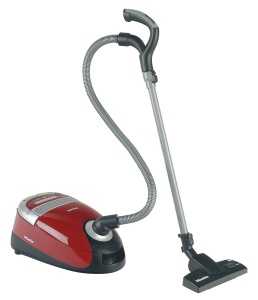 Aspirator Theo Klein 6863, design Miele, cu sunete, pentru copii de la 3 ani