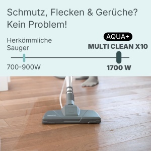 Aspirator THOMAS Aqua Multi CLEAN X10 PARQUET, 1700 W, cu functie de spalare - Img 4