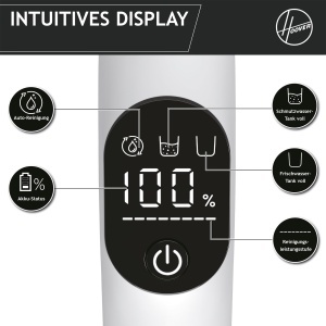 Aspirator umed-uscat Hoover HW500, 230W, cu sistem de dubla perie, autonomie 30 min - Img 10