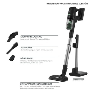Aspirator vertical AEG Ultimate 8000 OKO AP81B25OKO 252V 3 moduri filtru 5 trepte negru - Img 2