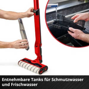 Aspirator vertical Einhell CLEANEXXO Power X-Change 18V functie de auto-curatare mod BOOST - Img 5