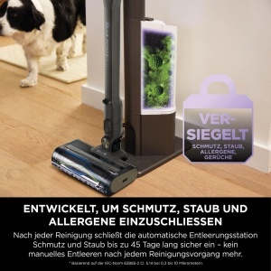 Aspirator vertical Shark PowerDetect IP3225EUT fara fir 70 min autonomie Auto-Clean pentru par de animale si alergeni - Img 6