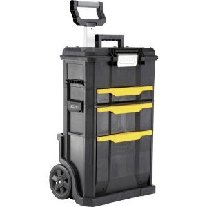 Atelier mobil Stanley STST1-70344, 2-in-1, 3 cutii detasabile, roti 7 inch